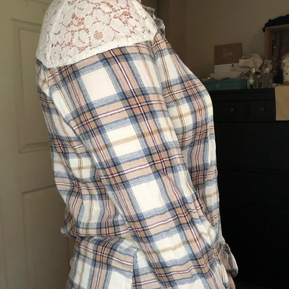 Melrose and market flannel shirt - Picture 2 of 4